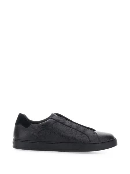 Sneakerși Doucal's din piele negru
