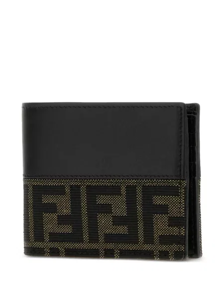 Portofel Fendi din jacard negru
