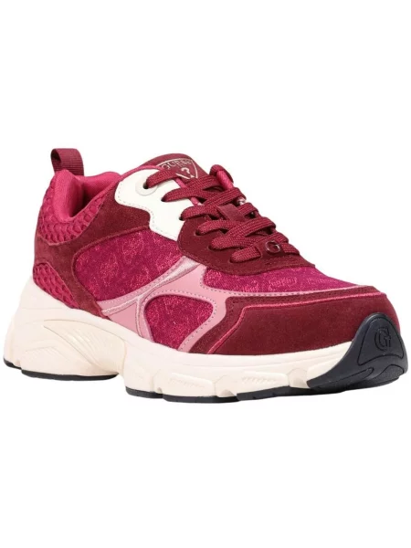 Pantofi Guess din piele roz
