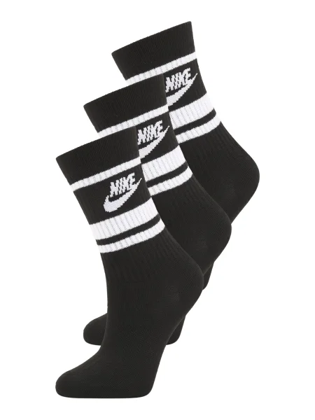 Nike Sportswear Čarape crna bijela