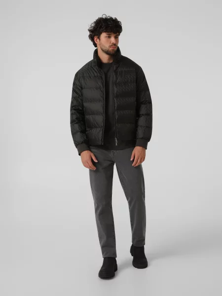 Пуховик Armani Exchange коричневий