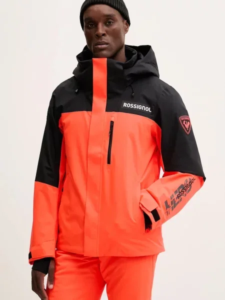 Geacă De Schi Pentru Bărbați Rossignol Hero Velika Insulated Jkt Roșu-negru negru