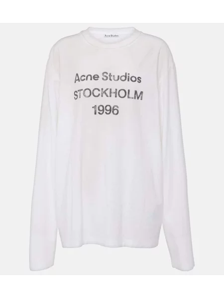 Tricou Acne Studios alb
