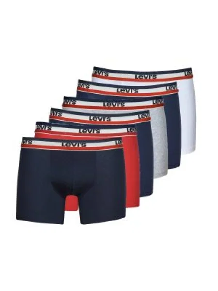 LEVI'S ® Boxerky marine modrá / šedá / červená / černá bílá