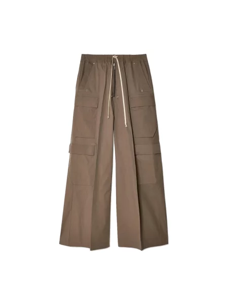 Spodnie cargo Rick Owens brązowe