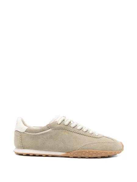 Sneakerși Hoff cu șireturi din dantelă verde