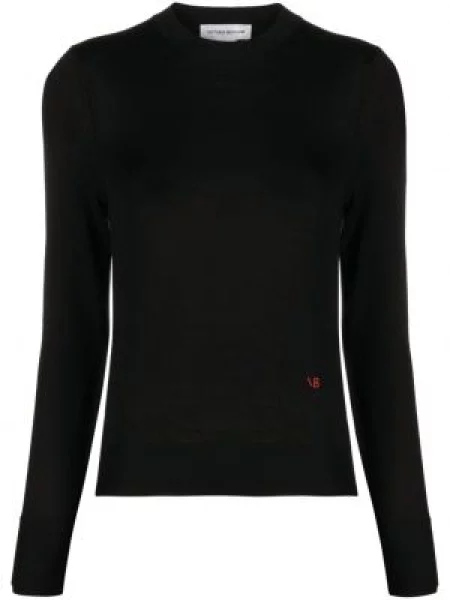 Pulover Victoria Beckham cu broderie de lână