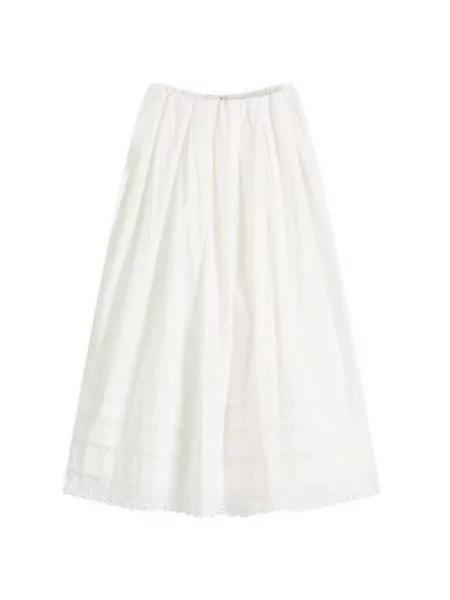 Spódnica midi Faithfull The Brand biała