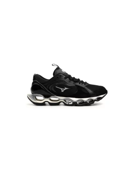 Sneakersy Mizuno skórzane czarne