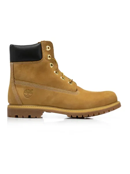 Botki Timberland skórzane brązowe