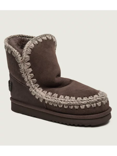 Pantofi Mou ESKIMO 18 GLITTER LOGO maro
