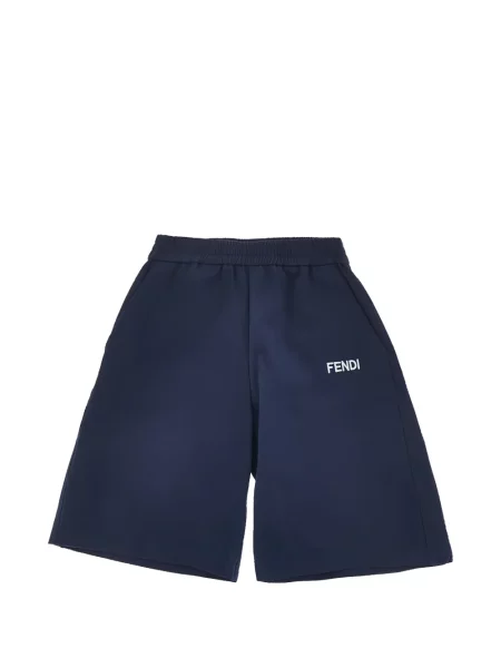 Szorty dziecięce Fendi niebieskie