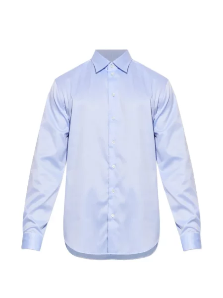 Lung cămașă Emporio Armani albastru