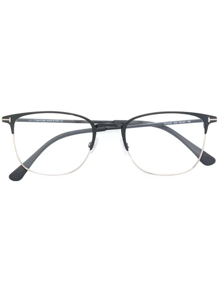Ochelari de soare pătrați Tom Ford Eyewear negru