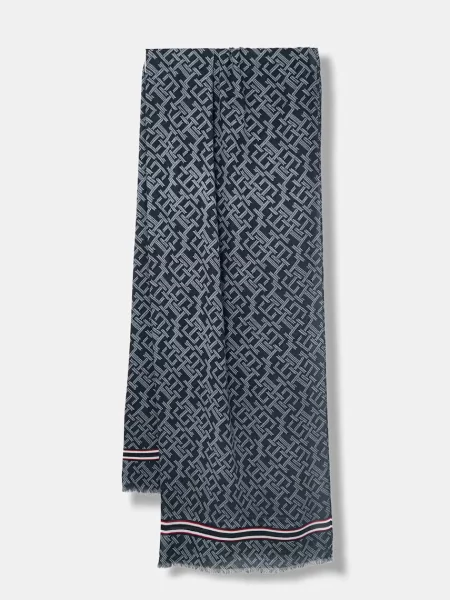 Tommy Hilfiger dámsky šál modrá