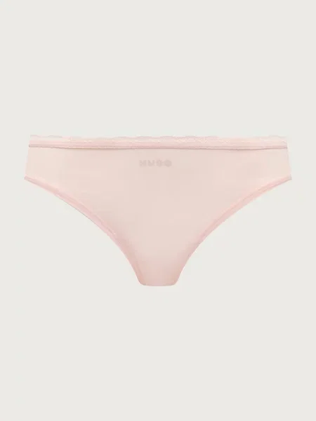 HUGO tangá dámske TRIPLET MICRO THONG čierna
