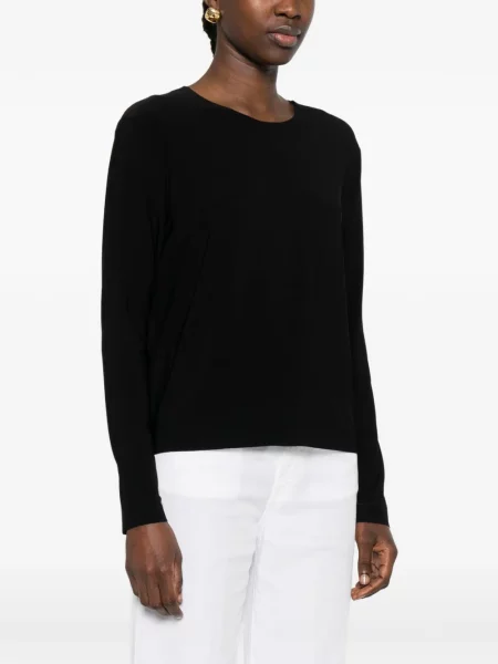 Tricou Norma Kamali lung negru