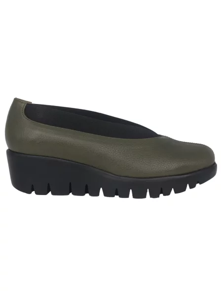 Loafersy Wonders zielone