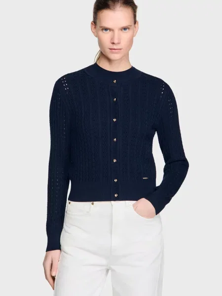Кардиган Sandro синій