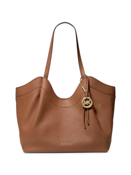 Geantă shopper Michael Kors din piele maro