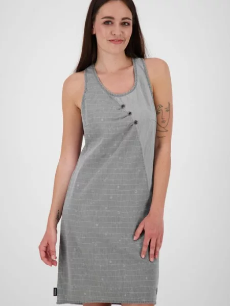 Sukienka jeansowa Alife And Kickin szara