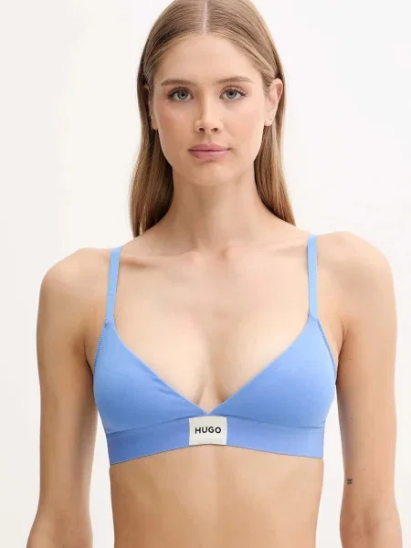 HUGO сутиен синьо