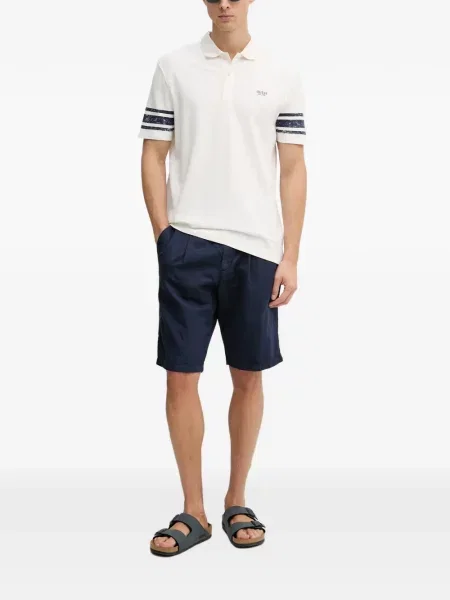 Polo Guess με κέντημα λευκό