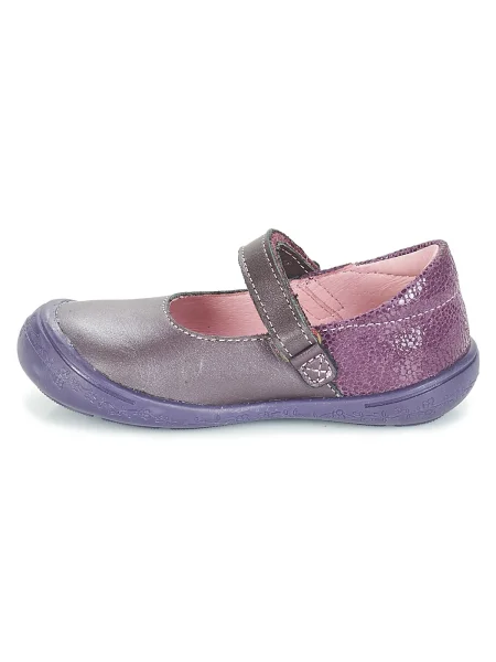 Pantofi copii Citrouille Et Compagnie violet