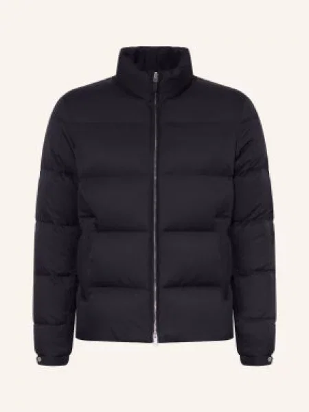 Zegna Kurtka Puchowa blau granatowa