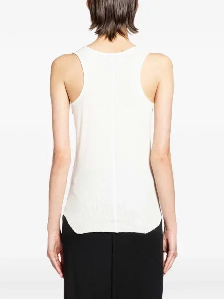 Vestă Thom Krom lungă cu nervuri