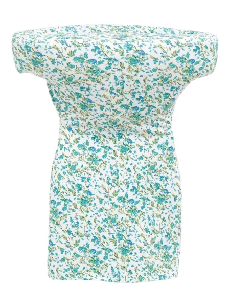 Mały sukienka mini Duran Lantink ocieplana garniturowa biała