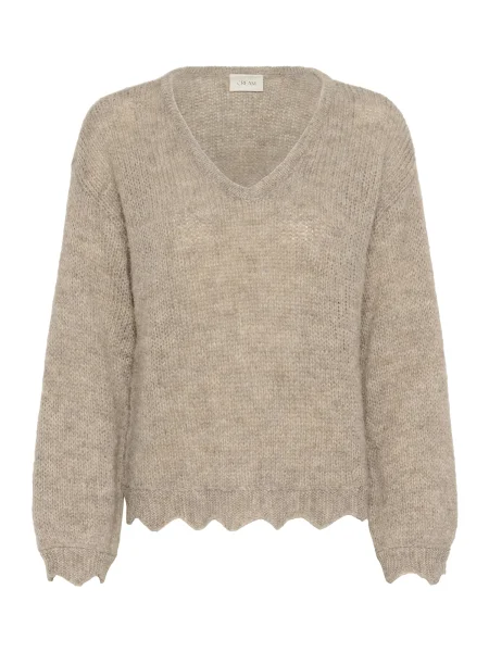 Cream Pulover CRNiso amestecat bej