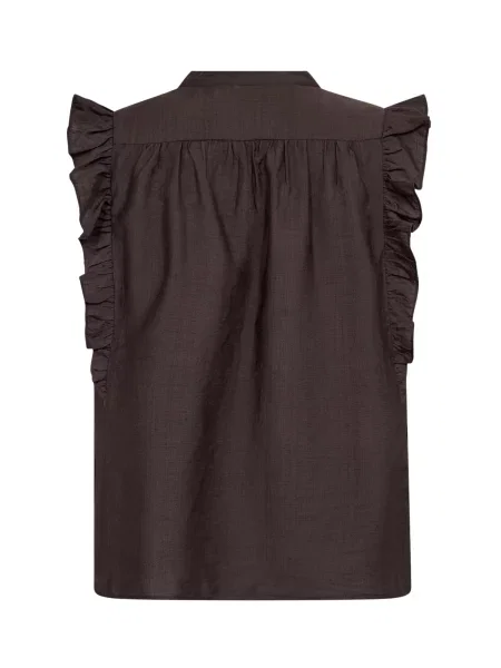 Co'couture Top Hera închis maro