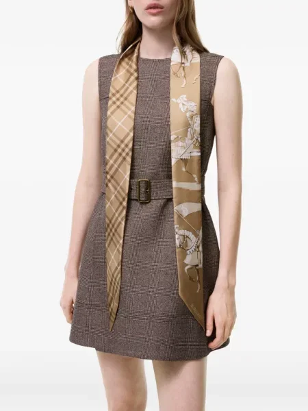 Selyem skinny sál Burberry