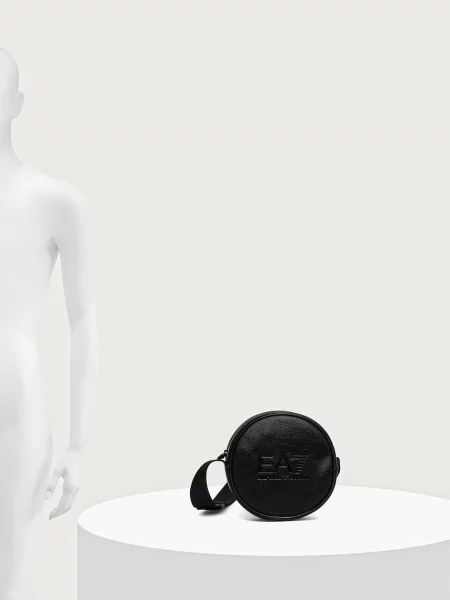 Кожаная сумка через плечо Ea7 Emporio Armani