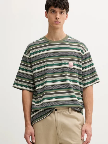 Тениска Levi's с десен зелено