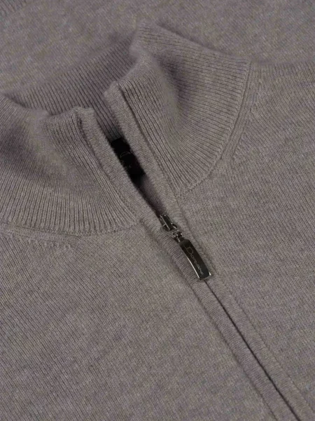 Pulover Doriani Cashmere din cașmir gri