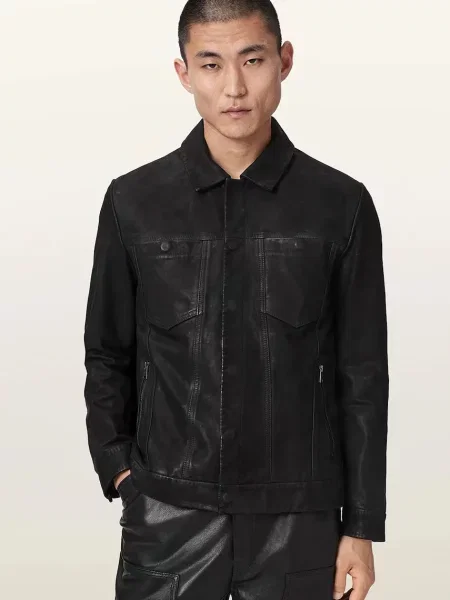 AllSaints куртка PADRO TRUCKER JACKET