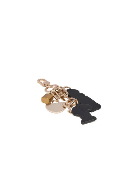 Pakabukas Guess Keychains Gifting Auksinė balta