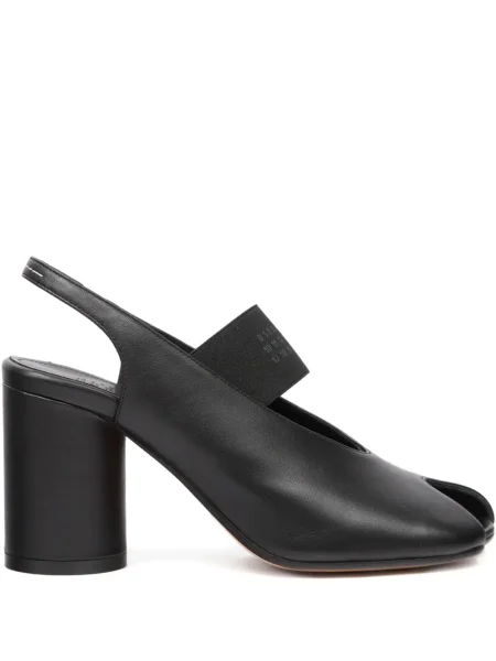 Sandale Mm6 Maison Margiela slingback negru