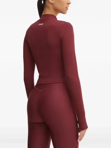 Yoga top Casall tricotate roșu
