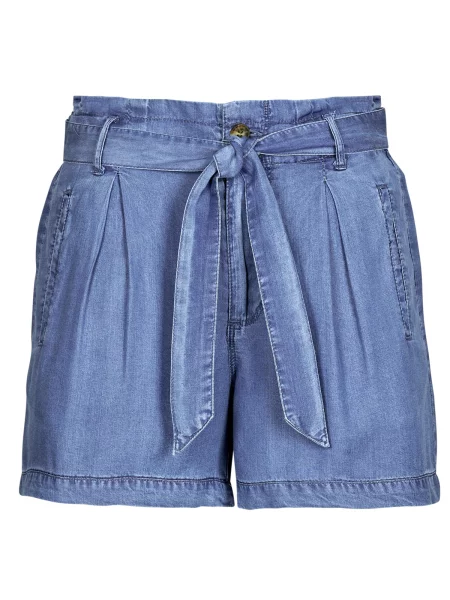 Elegantne kratke jeans hlače Only modra