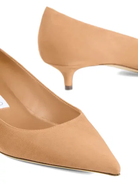 Pantofi cu toc Jimmy Choo maro