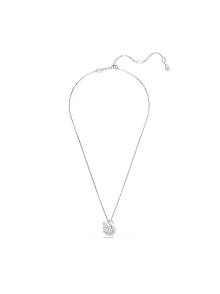 Naszyjnik Swarovski szary