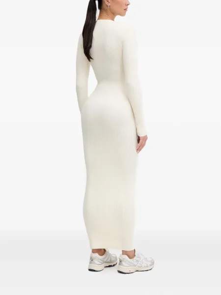 Sukienka maxi Guess biała