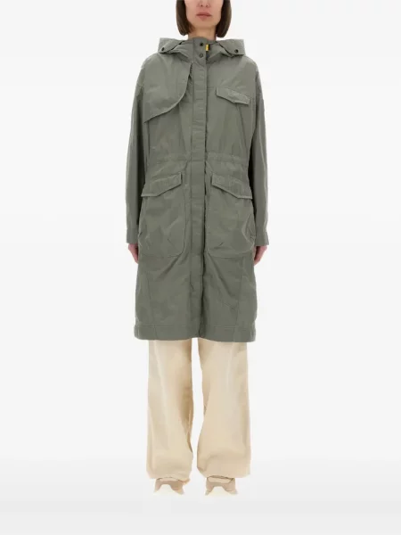 Парка Parajumpers с качулка зелено