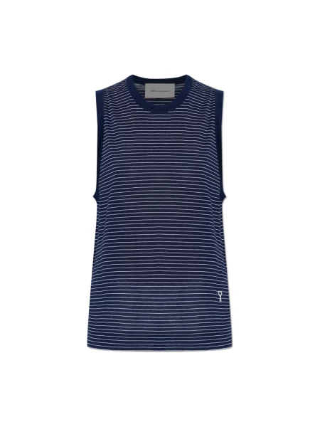 Top Ami Paris niebieski