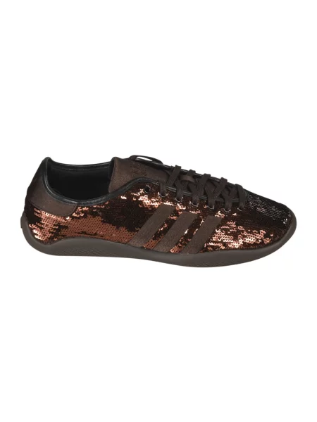 Sneakersy Adidas z cekinami brązowe