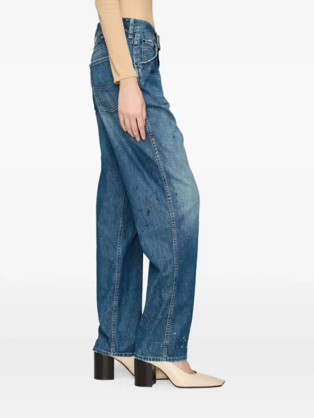 Blugi drepți Maison Margiela albastru