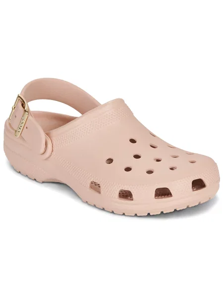 Klasične natikače Crocs sa kopčom bež